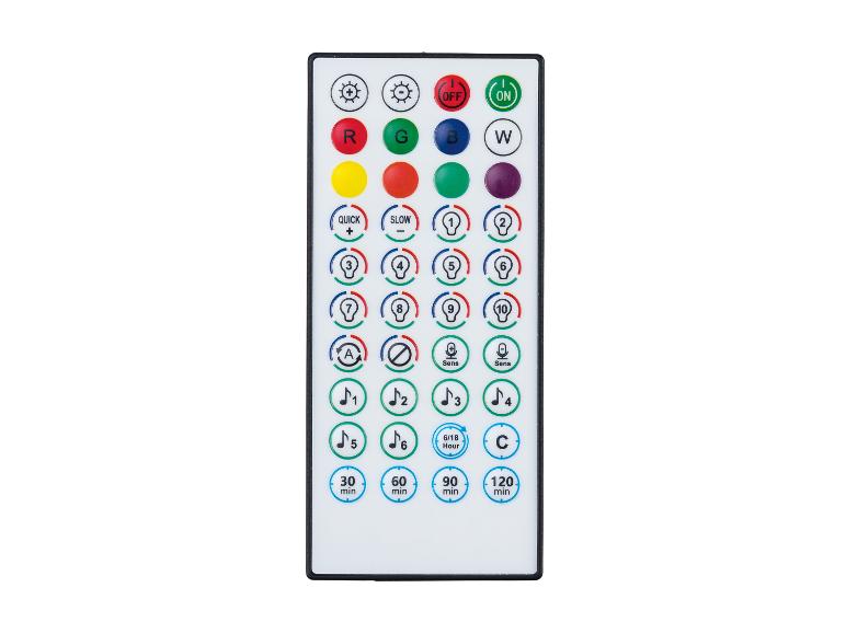 LED-lichtsnoer met audiosensor 100 LED's