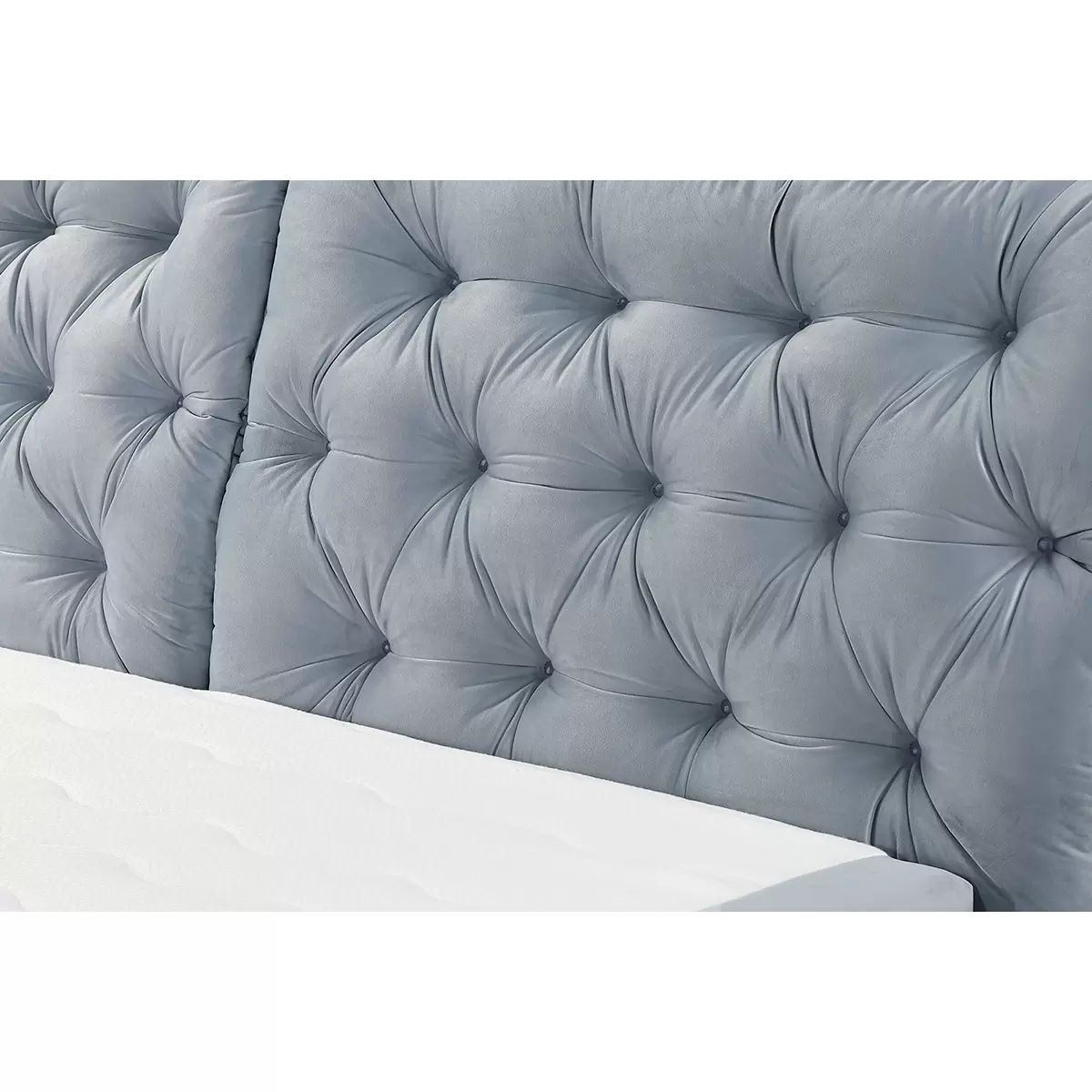 Boxspringbett Charlie Mix 180 x 200 Hellblau