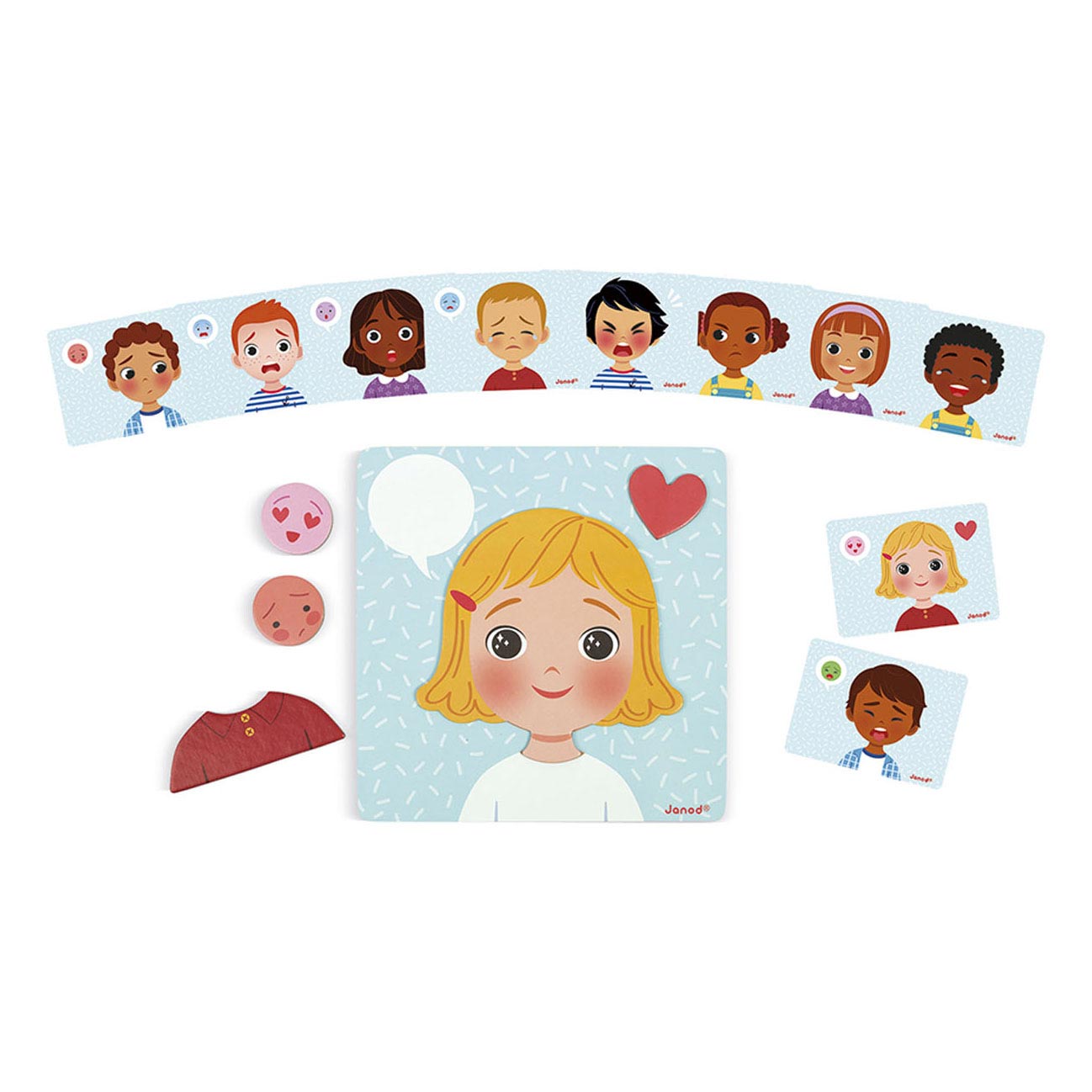 Janod Spel - Magnetische Emoties