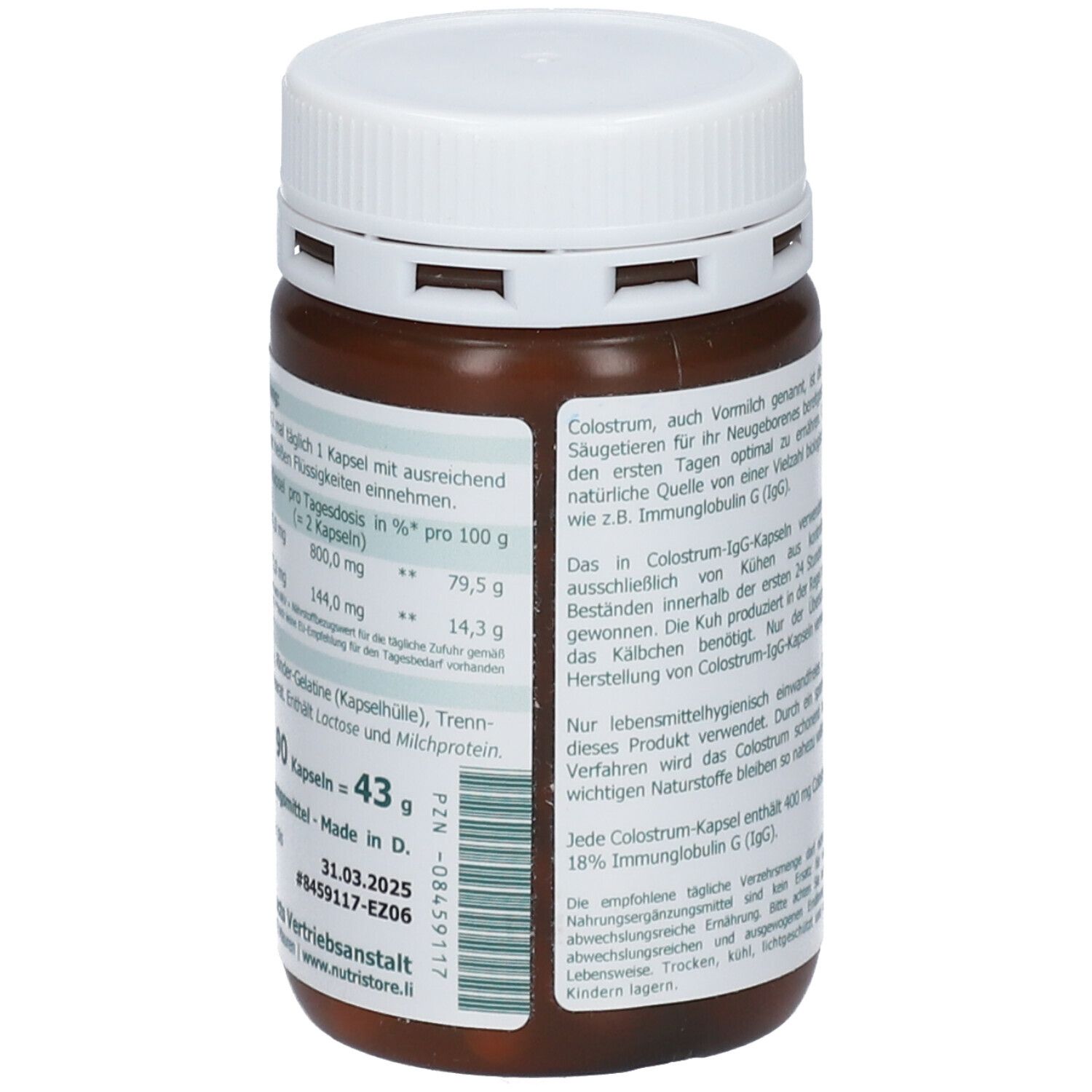 Colostrum 400 mg
