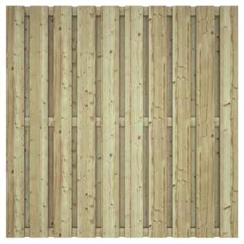 Schutting Royal grenen hout 180 x 180 cm 19 planks