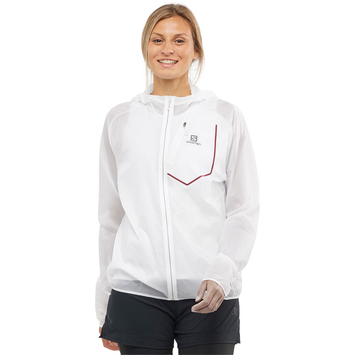 Salomon Bonatti Aero Hood Løbejakke