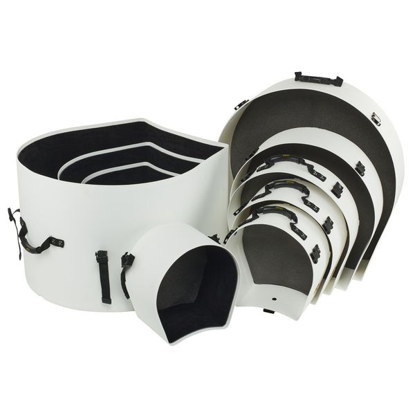 Hardcase HRockFus3 F.Lined Set White