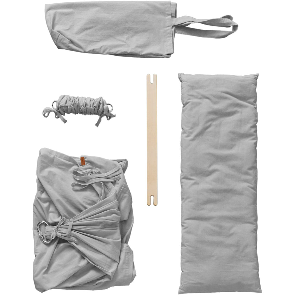 Køb MEMBANTU Grey Organic Baby Slyngevugge Basic