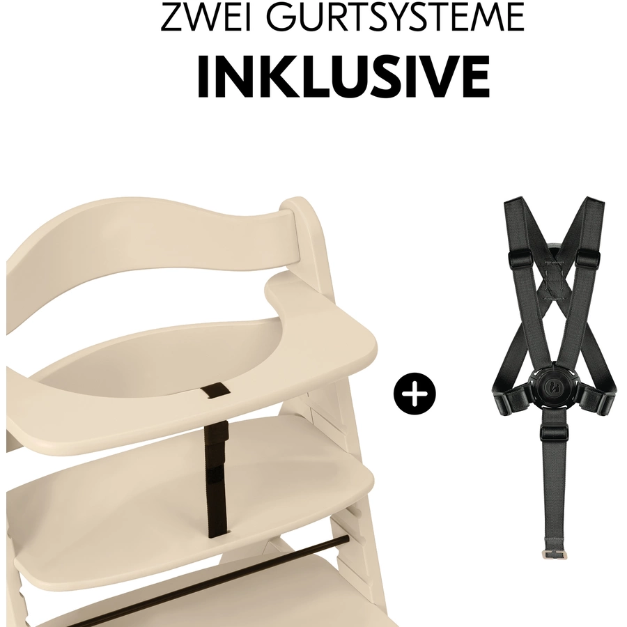 hauck Hochstuhl Alpha Plus Vanilla