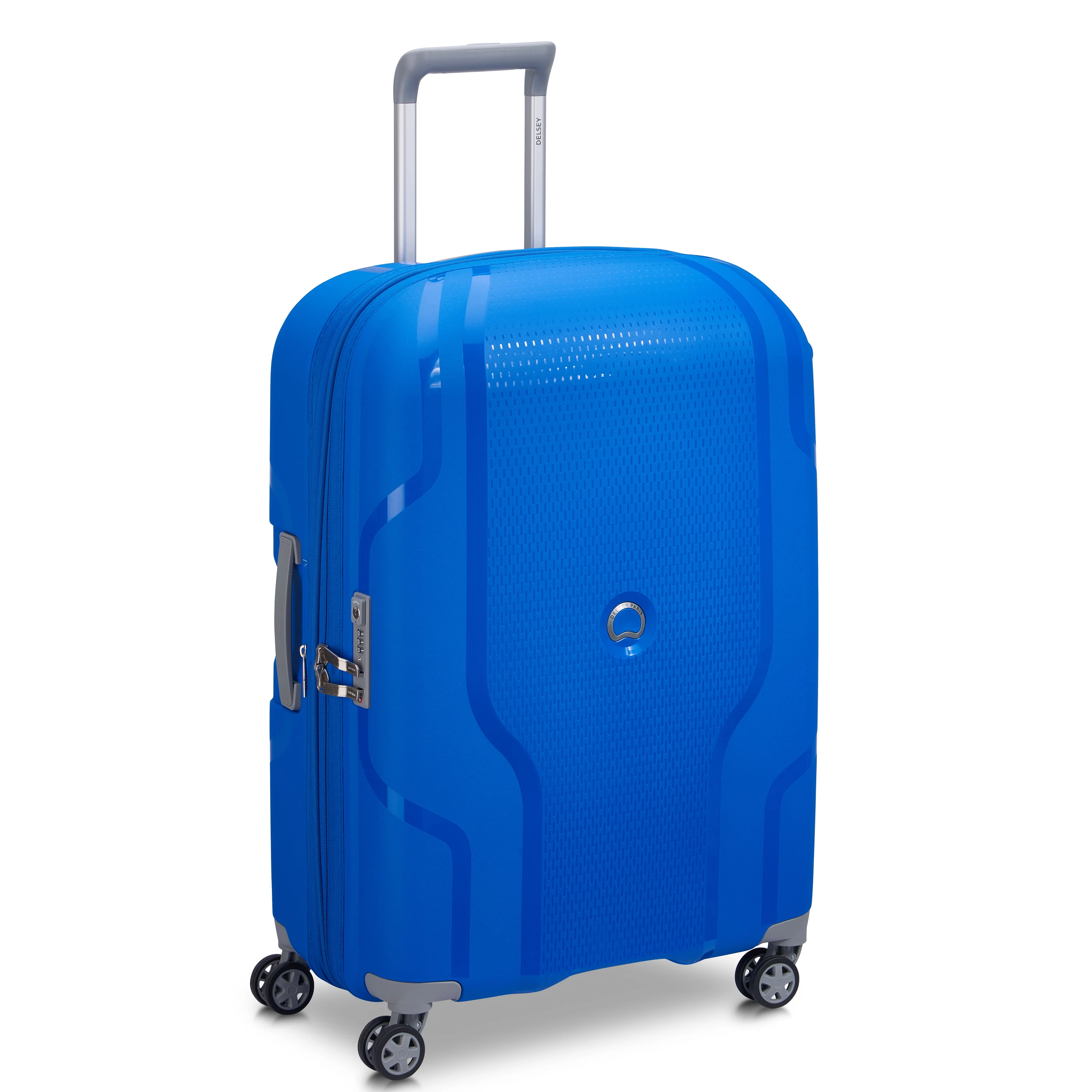 CLAVEL - Valise soute rigide | Bleu