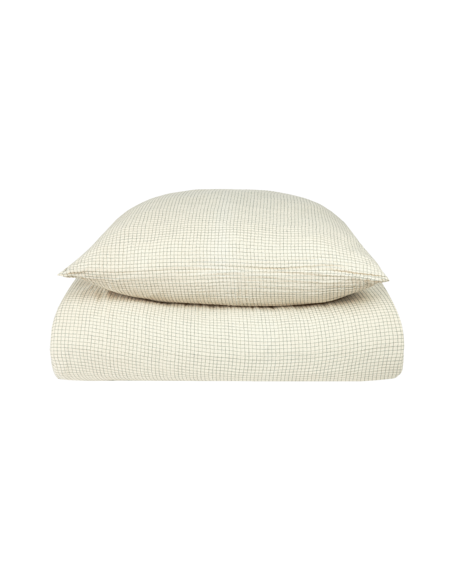 Parure de lit enfant wabi-sabi en double gaze de coton lavé | Bleu