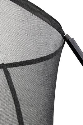 Pinepeak Trampoline inkl. Sikkerhetsnett 274x396 cm, Svart