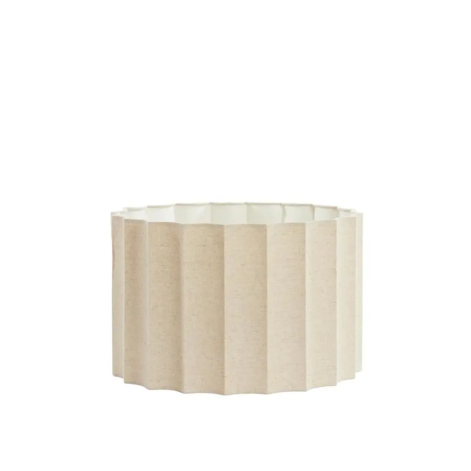 Cilinder lampenkap Disli - Crème - Ø35cm