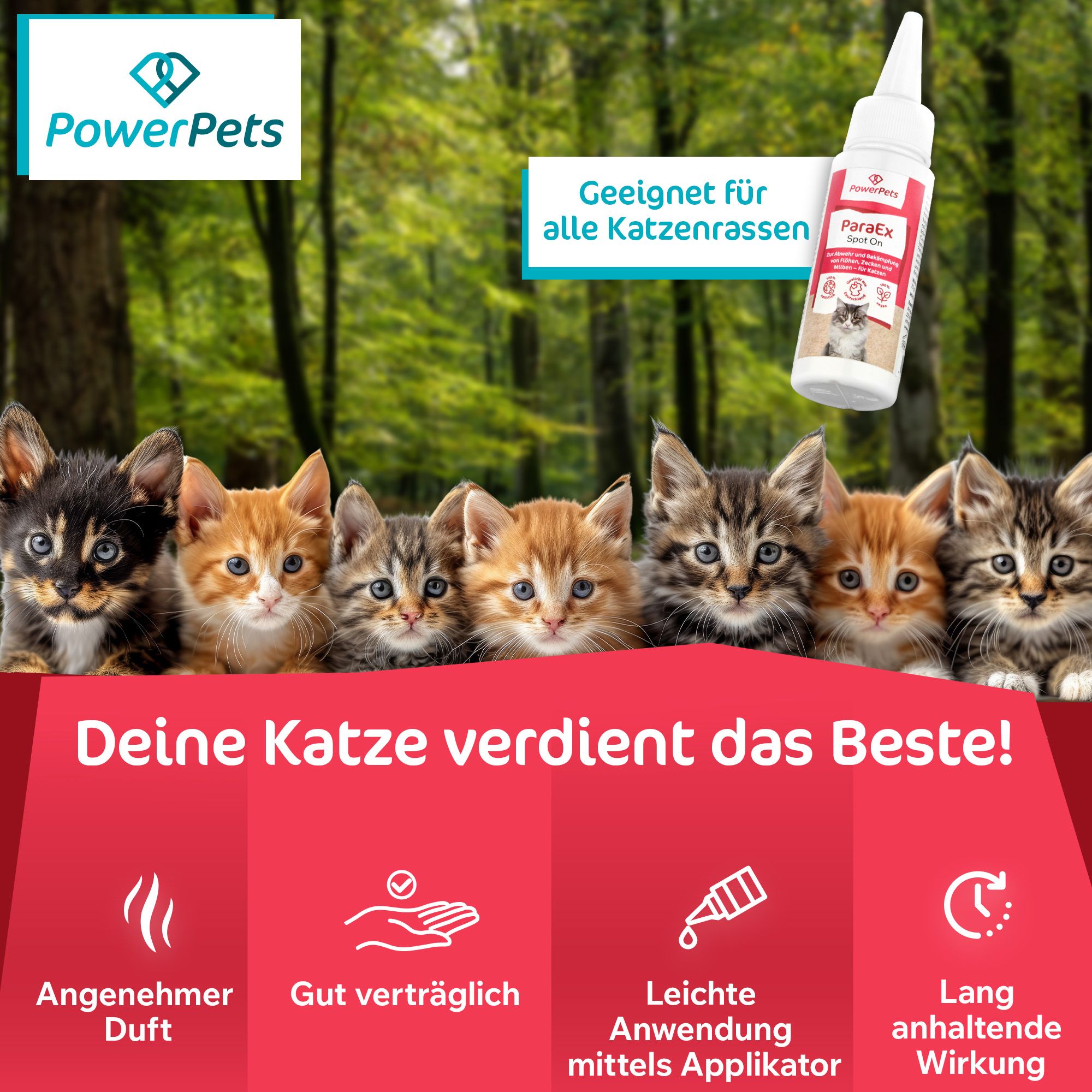 PowerPets - ParaEX - Spot On für Katzen