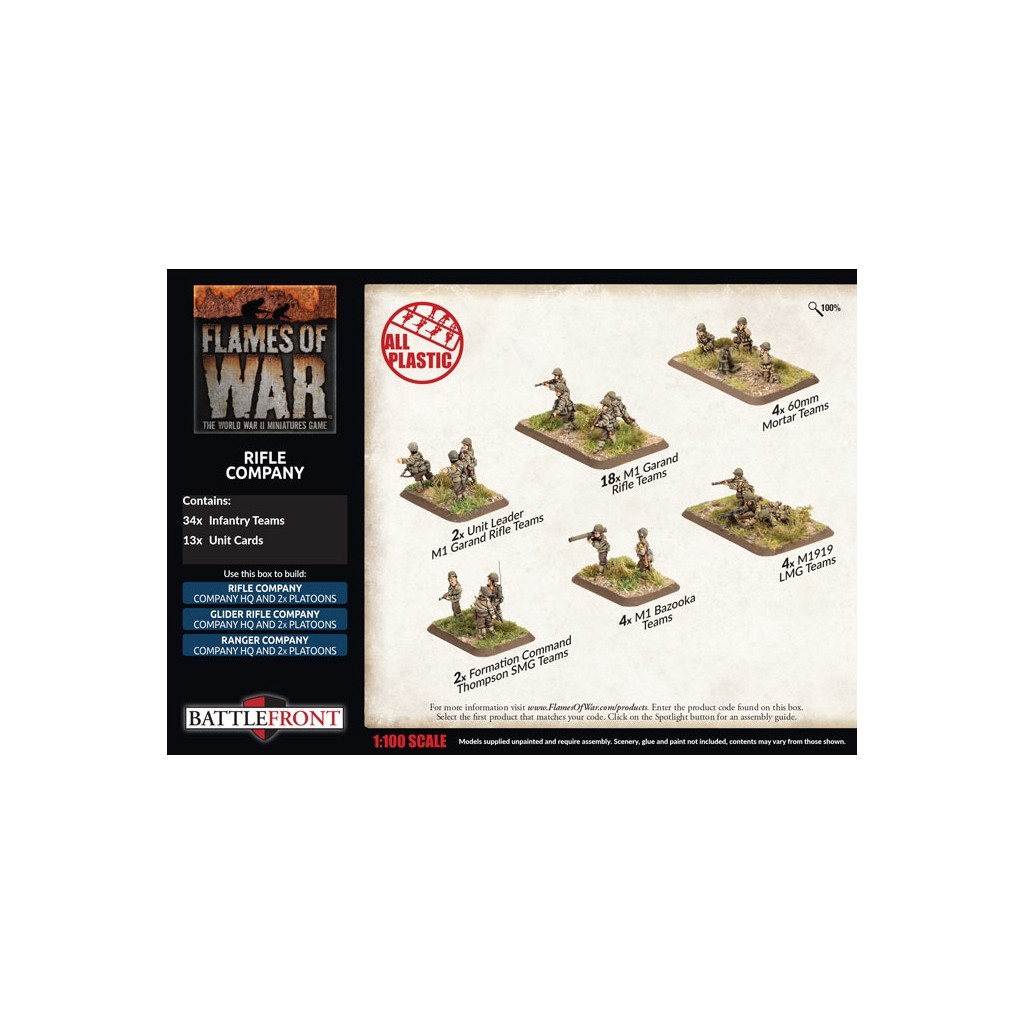 Flames of War - US Rifle Company