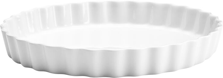 Pillivuyt Tærteform 29 cm. - nr. 10 Hvid