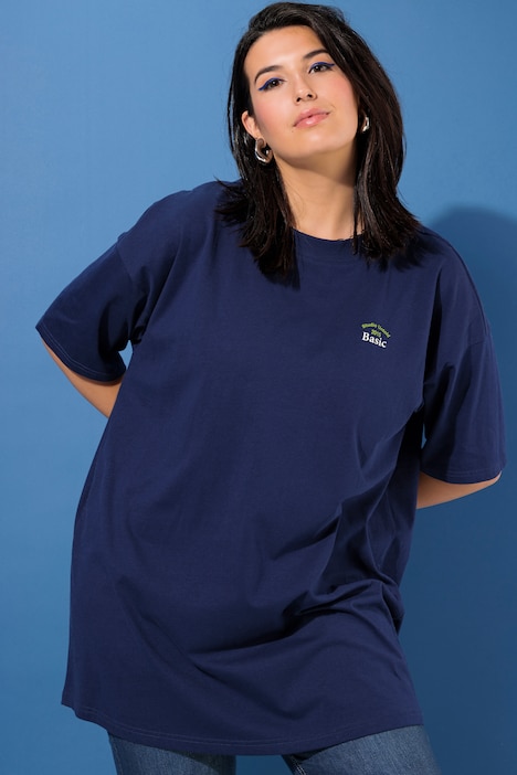 T-Shirt, oversized, Rücken Print