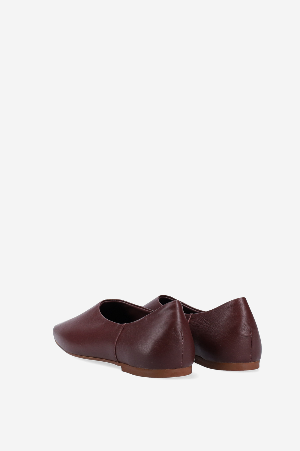 Leather ballerinas