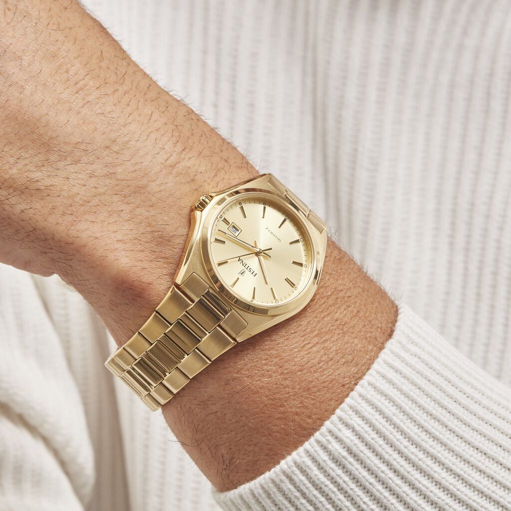 Montre Festina Classique Doré