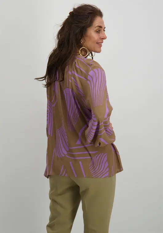 Aaiko Blouse Alanza print