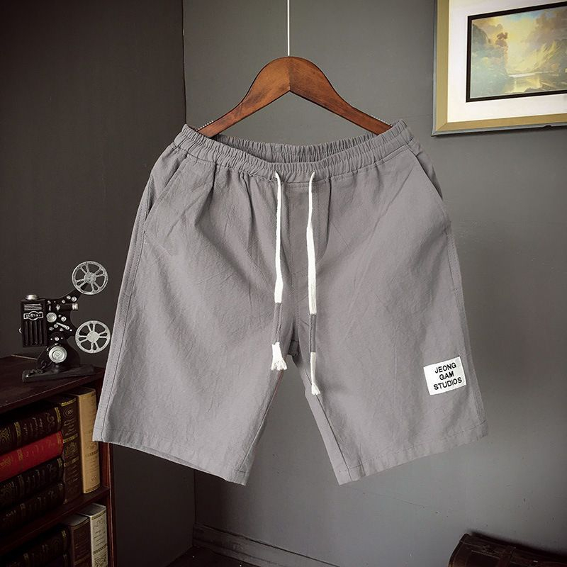 Aozora - Shorts met trekkoordtaille