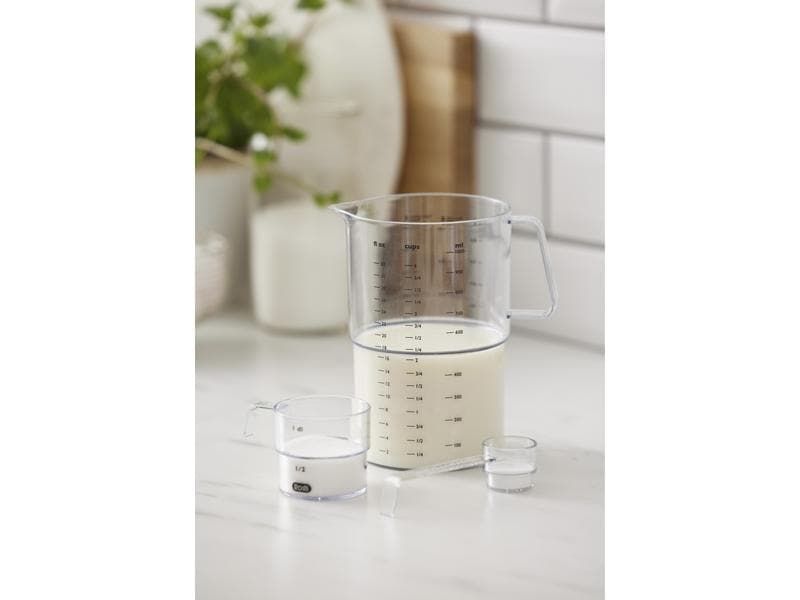Rosti Messbecher Mensura 1 dl, Blau Dezilitermessbecher