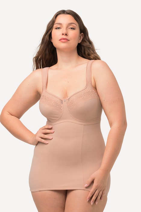 Shaping-Top, Stickerei, Powermesh, verstellbare Träger