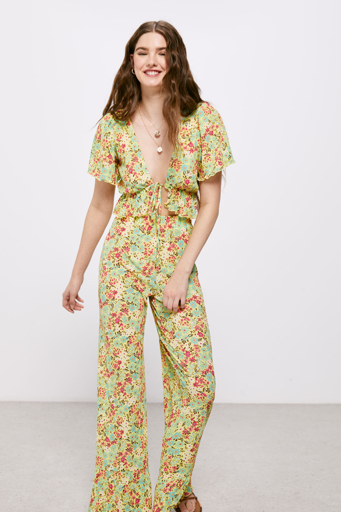 Top Catalina - amarelo