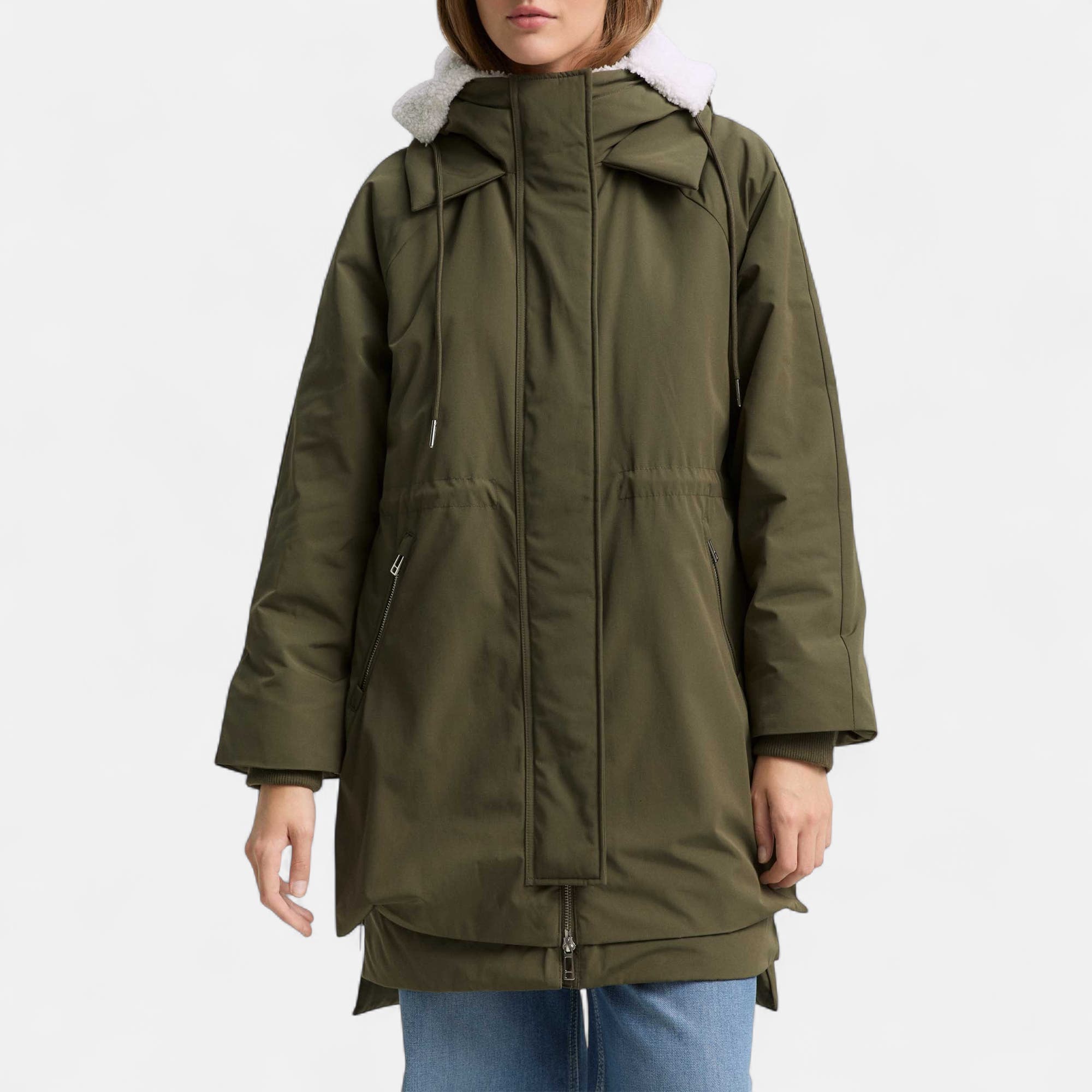 Manteau Femme kaki