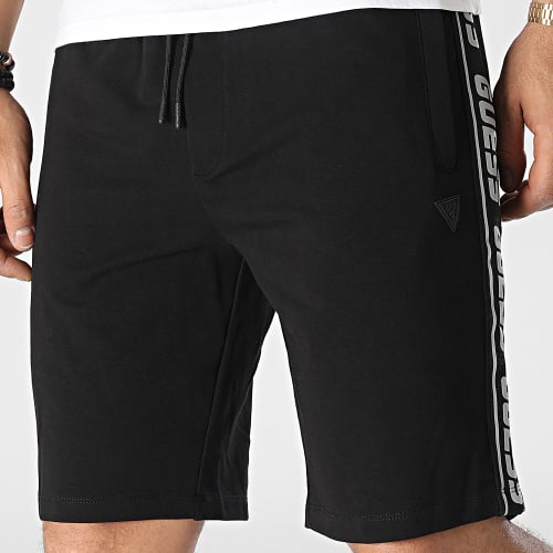 Short Jogging A Bandes Z2YD02-K6ZS1 Noir