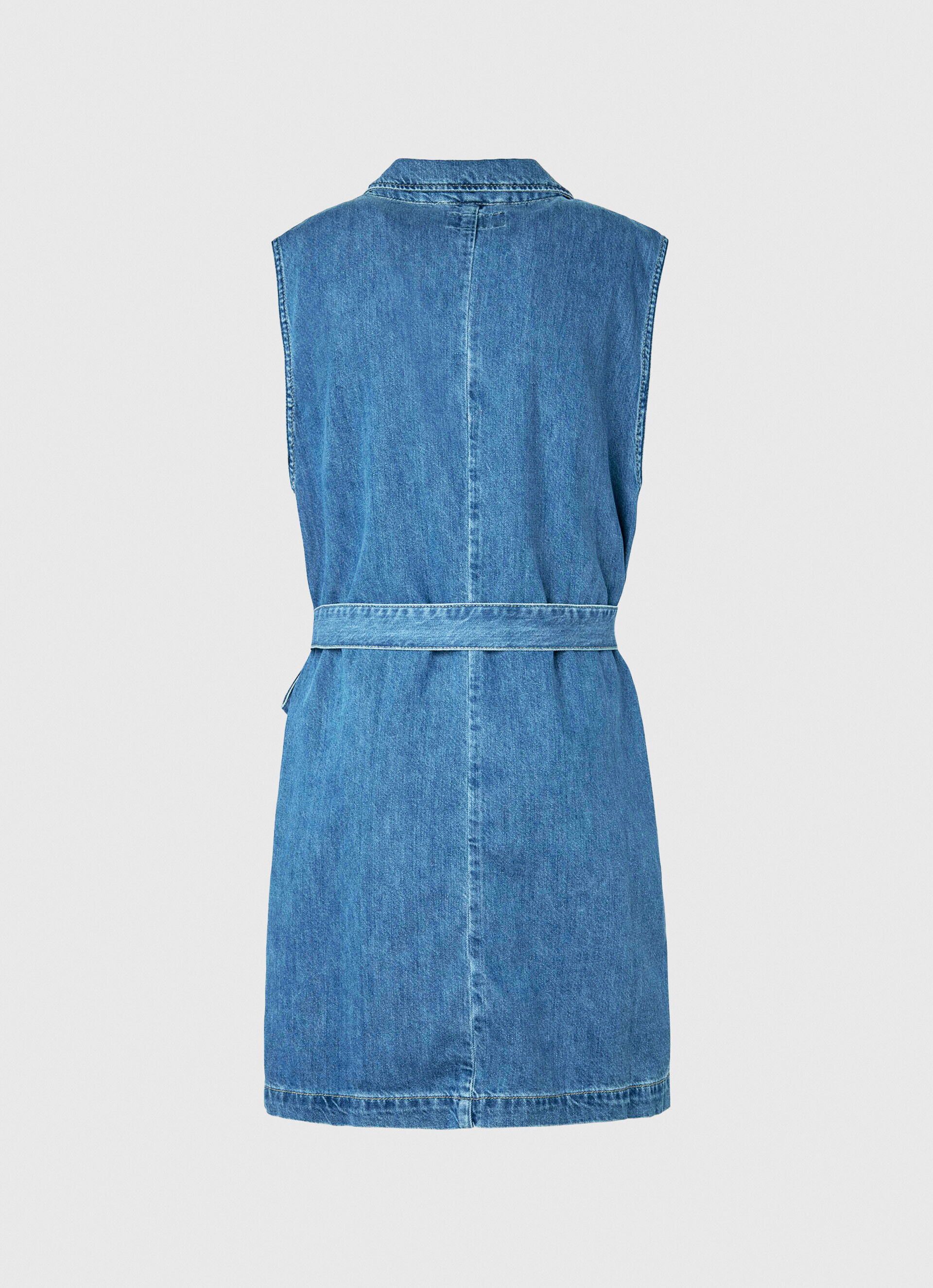 VESTIDO CURTO CARMEN JEANS - jeans