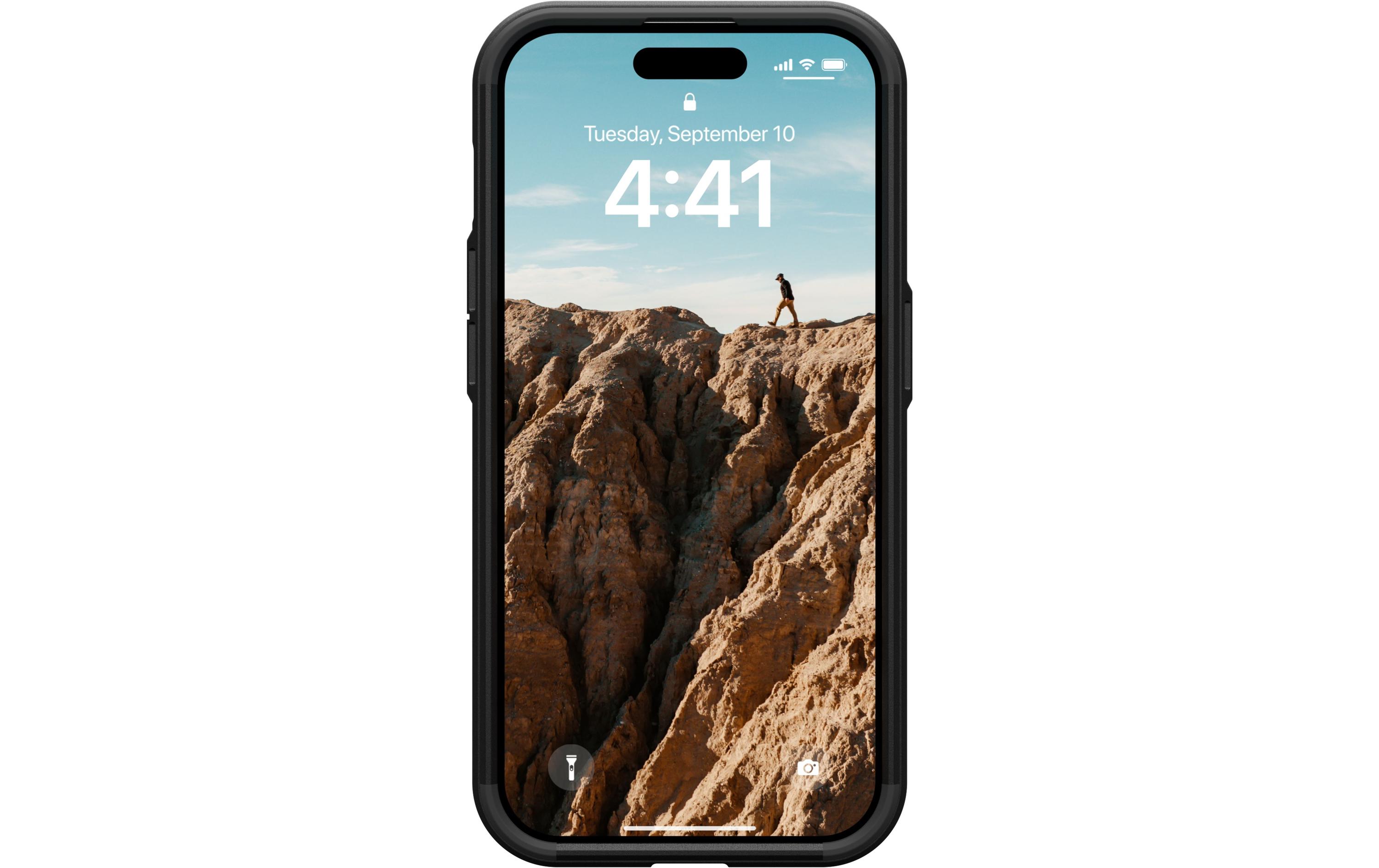 Back Cover Civilian Case iPhone 15 Pro BlackSchutzhülle für das Apple iPhone 15 Pro
