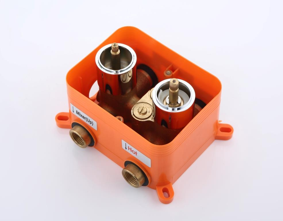 Best-Design Stylmo inbouwthermostaat met vierkante knoppen