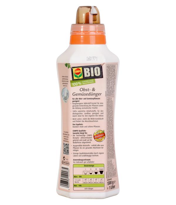 COMPO BIO Obst- und Gemüsedünger, flüssig