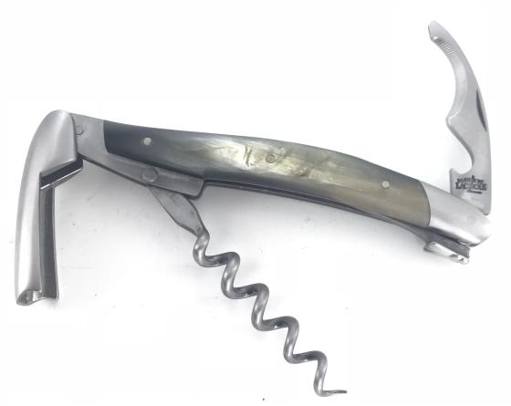 Sommelier Corne d'Aubrac Couteau de poche par Forge de Laguiole