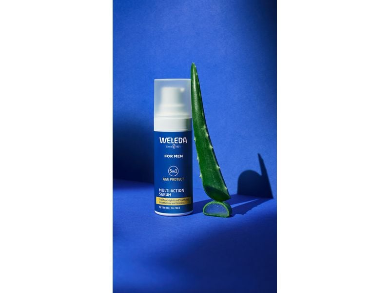 WELEDA Gesichtsserum For Men 5in1 MultiAction 30 ml Natürliches Serum speziell für Männerhaut entwickelt