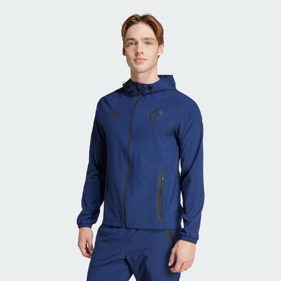 Adidas Veste de voyage Manchester United Tiro 25 Competition Vis Tech