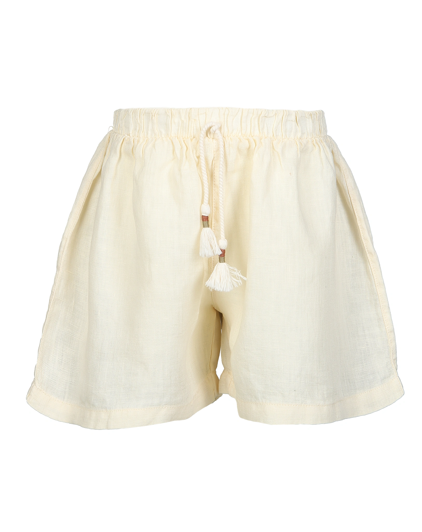 Leinen-Shorts PURE in weiß