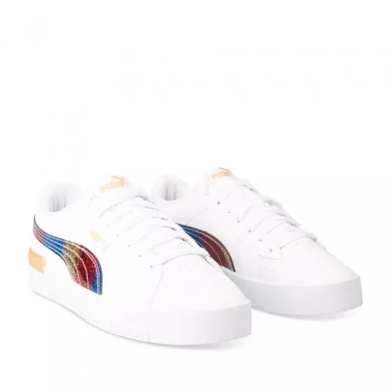 Baskets BLANC PUMA Jada Olympic JR