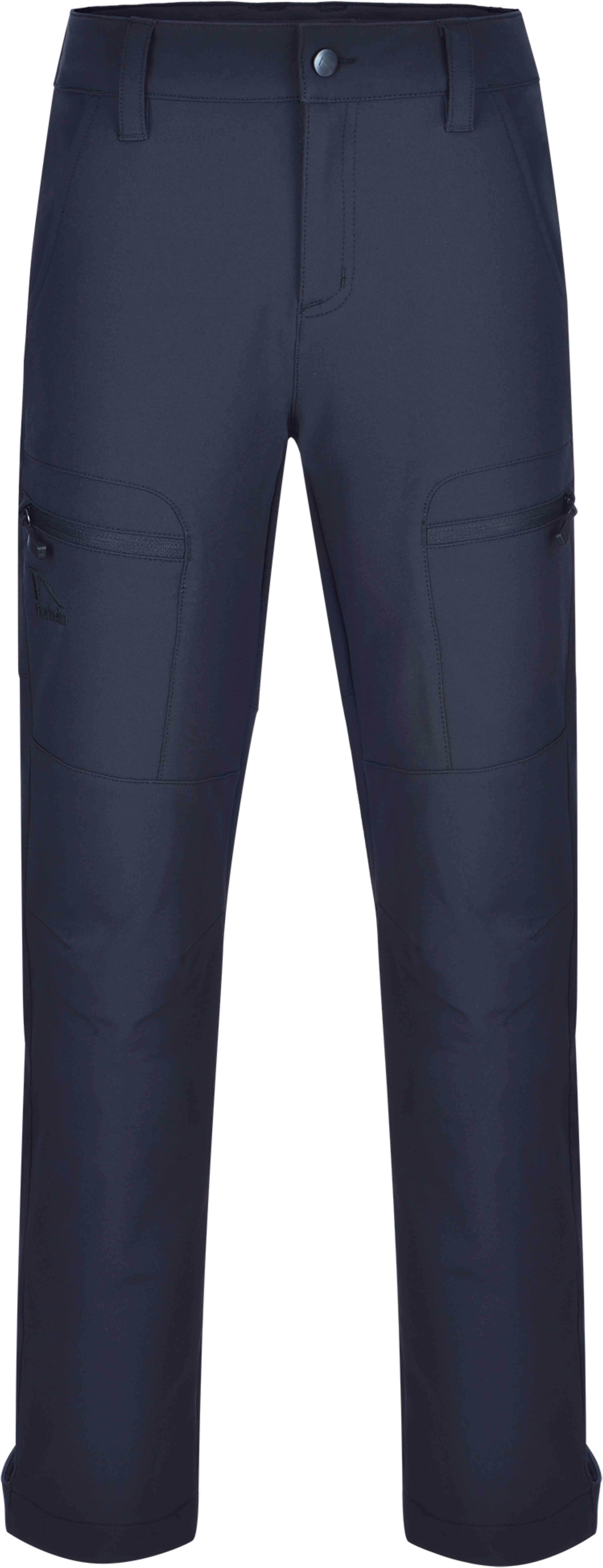 Vang 2.0 Softshellbukse Junior Jet Black