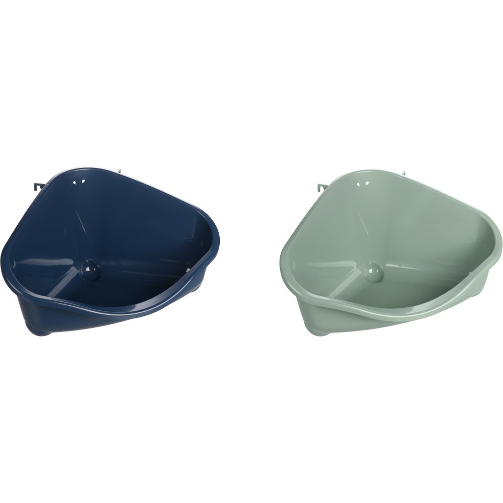Toilette de coin kapi 35.5 x 20 x 18.5 cm, couleur aléatoire pour rongeurs