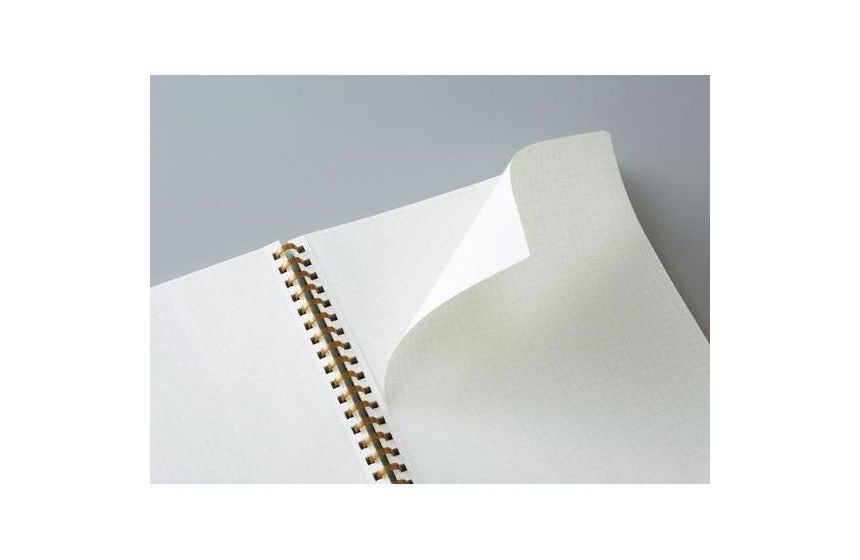 MDS - Kokuyo Sooofa Soft Ring Notebook Grid A5 Sized Pink (80 Sheets)