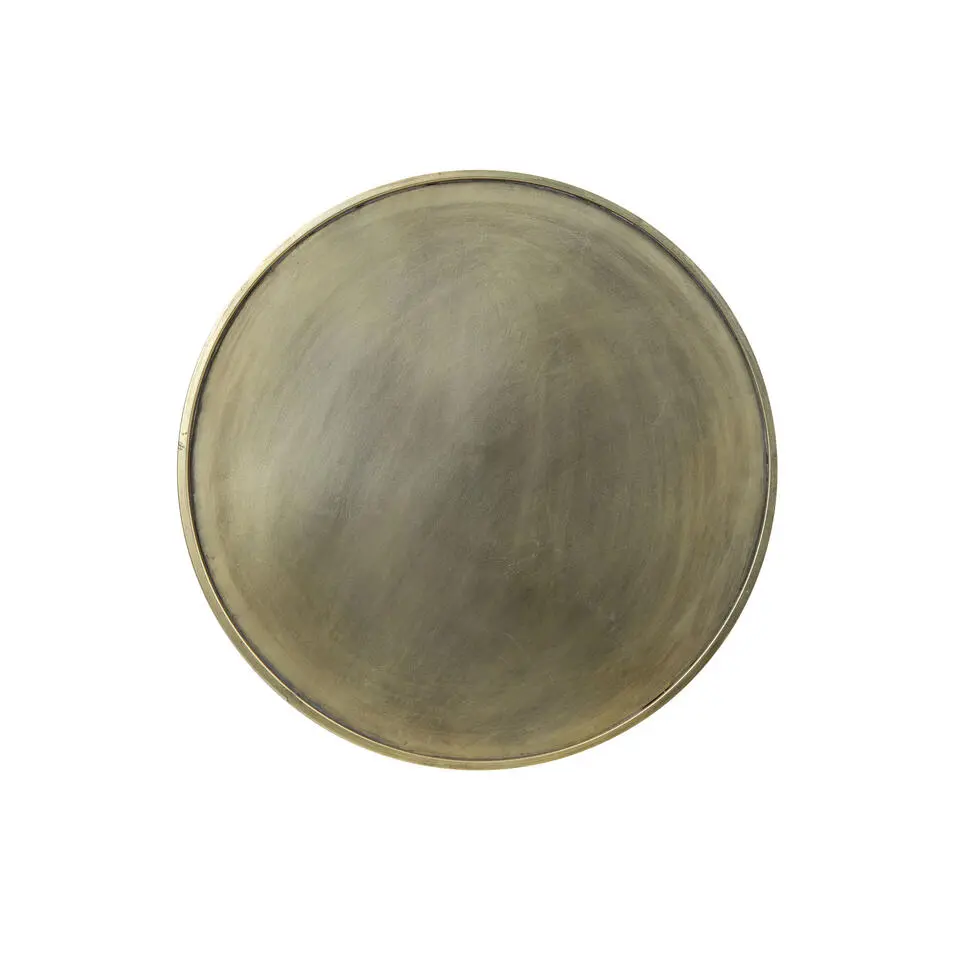 Bijzettafel Ø51x60 cm ENVIRA antiek goud
