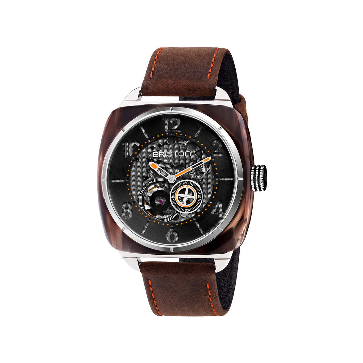 Montre BRISTON streamliner skeleton homme automatique,