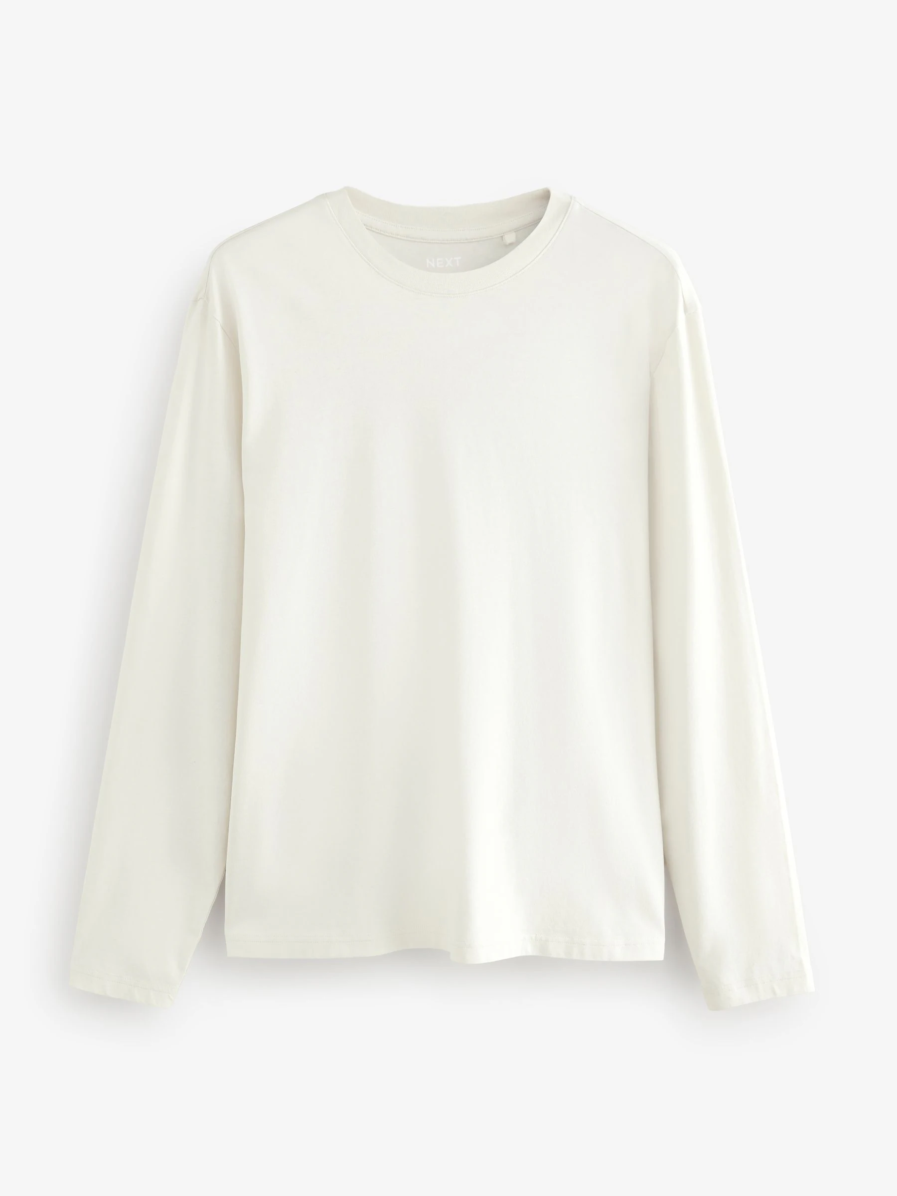 Blauw/grijs/neutraal - Normale Pasvorm - verpakking van 5 regular-fit T-shirts met lange mouwen van 100% katoen