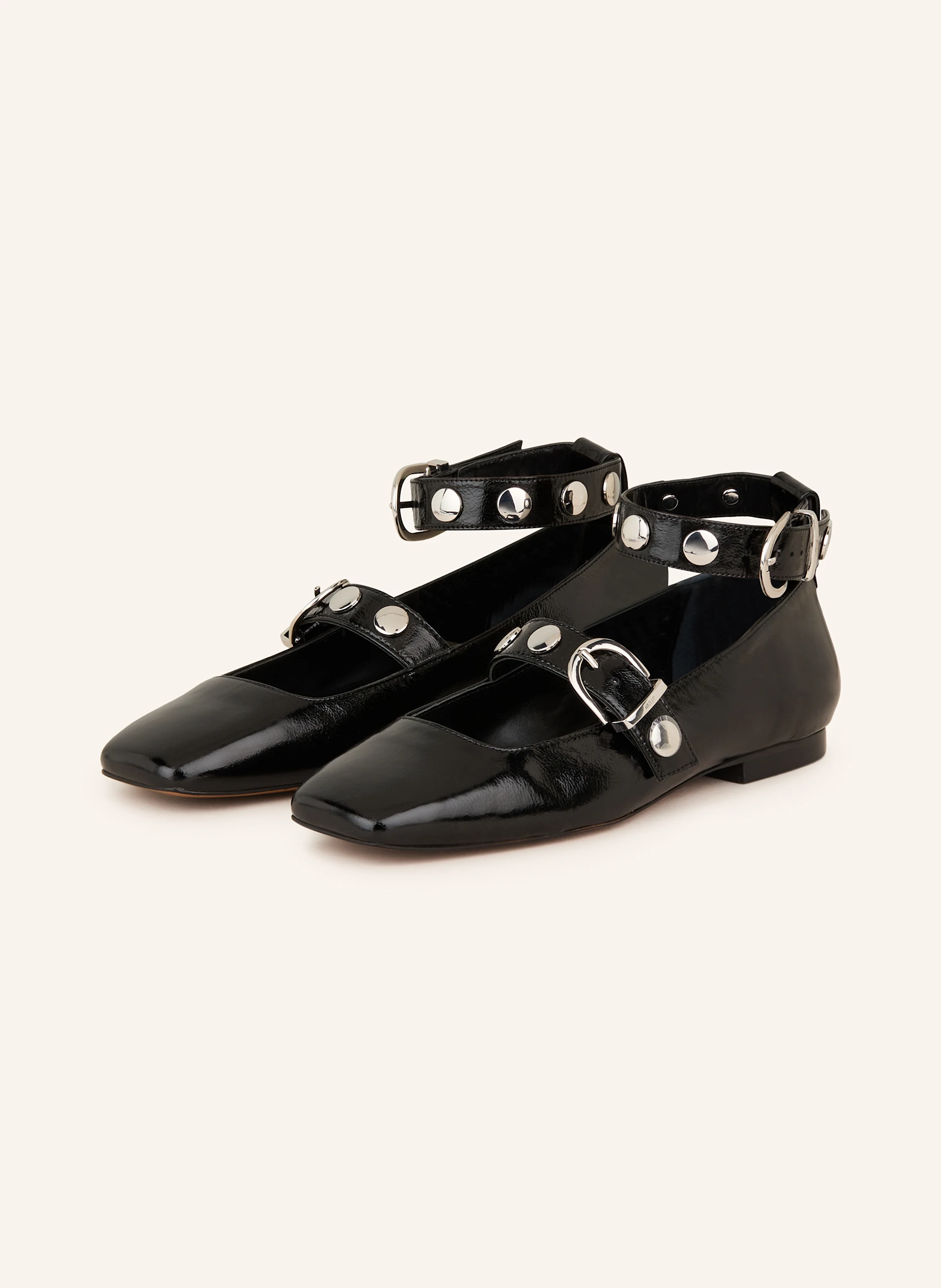 maje Mary-Jane-Ballerinas