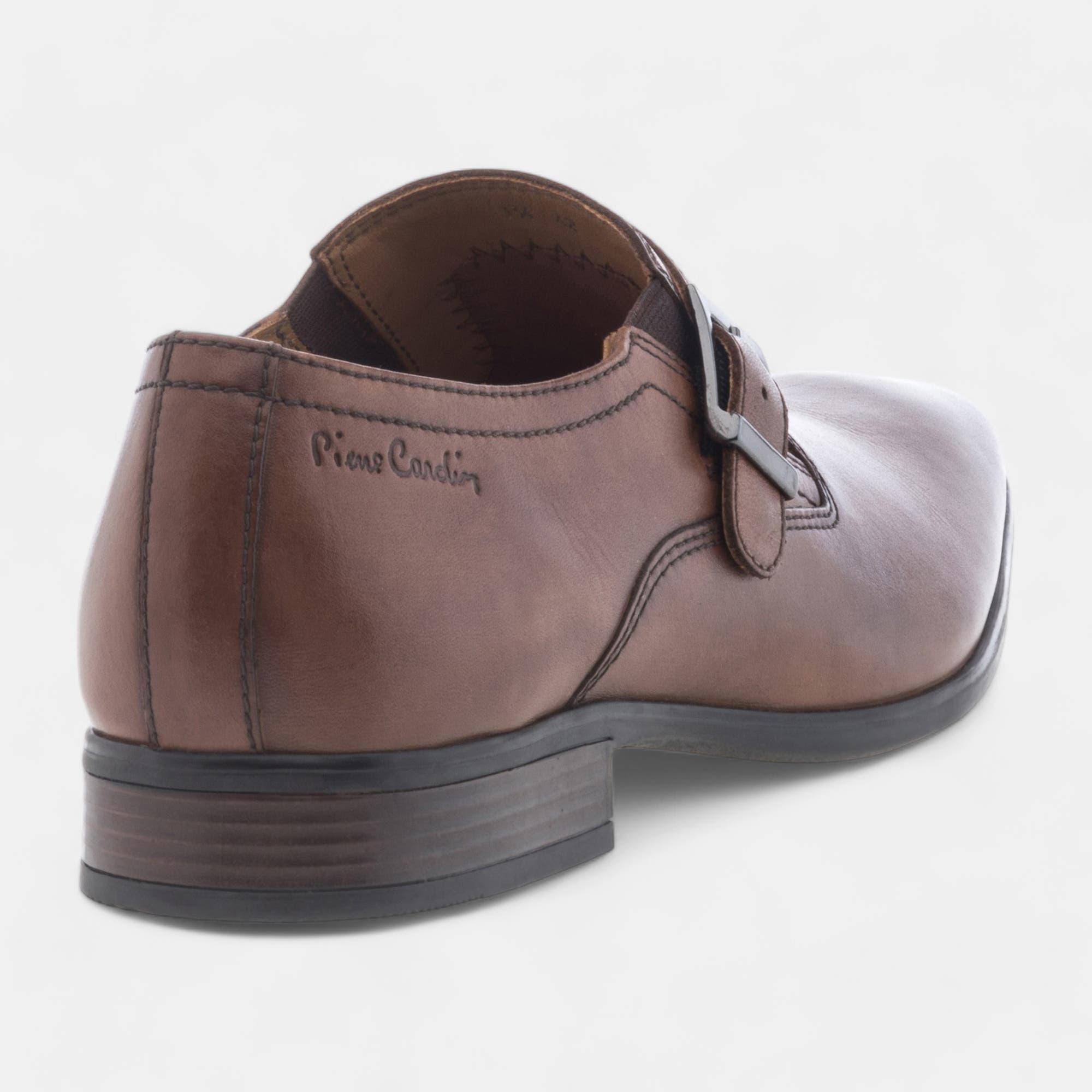 Mocassins Homme en cuir cognac