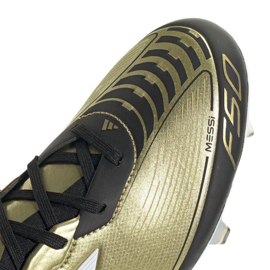 adidas F50 Messi Pro FG Triunfo Dorado - Doré/Blanc/Noir