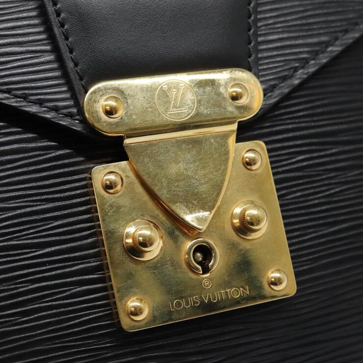 Louis Vuitton Vintage Louis Vuitton Pouch Black