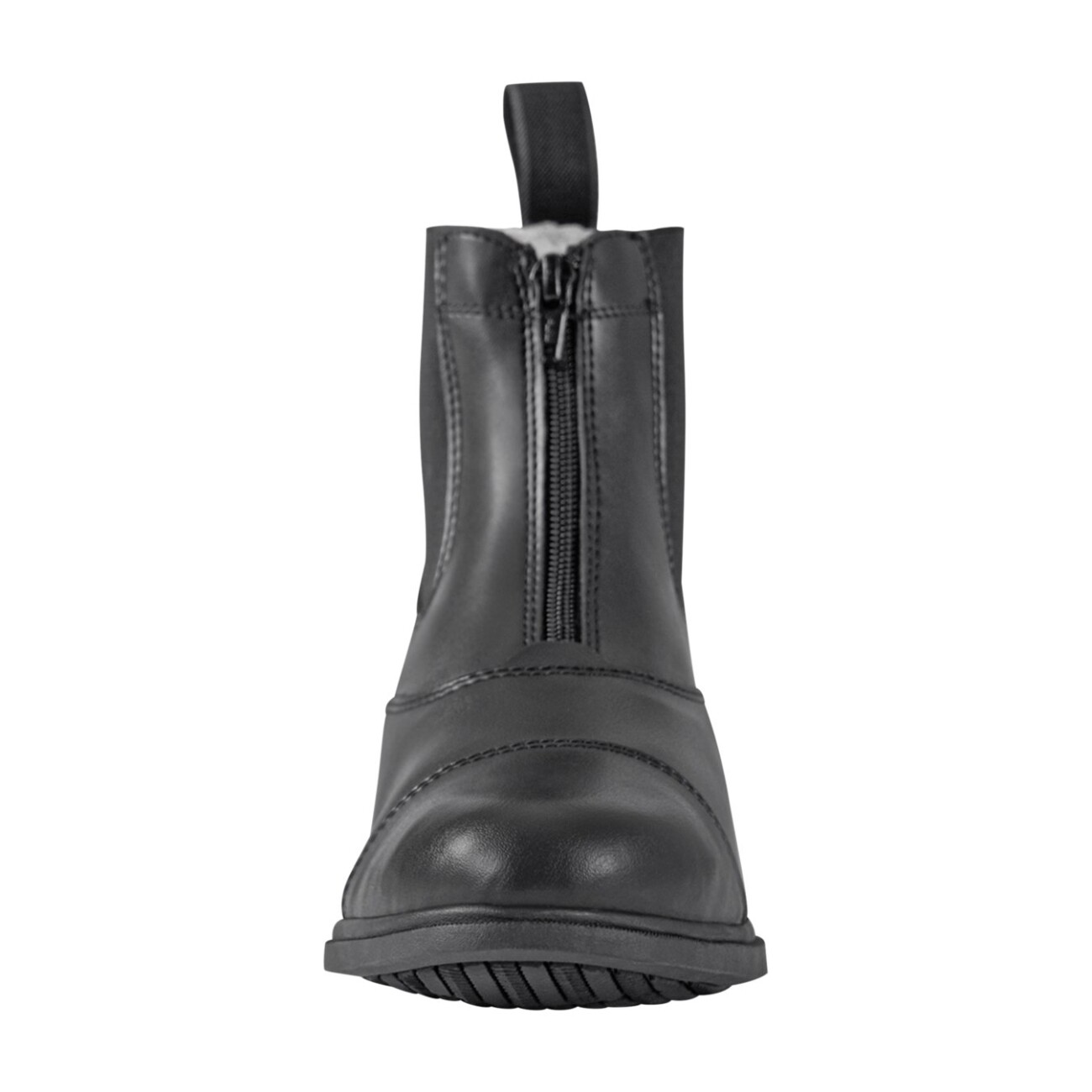 GOLDHORSE Winter Unisex-Reitstiefelette Eco II Frontzip schwarz 37 - EU