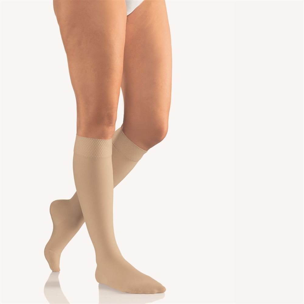 BORT Vital AD KKL2<br>1 Paar, V, geschlossene Spitze normal beige Trikotrand