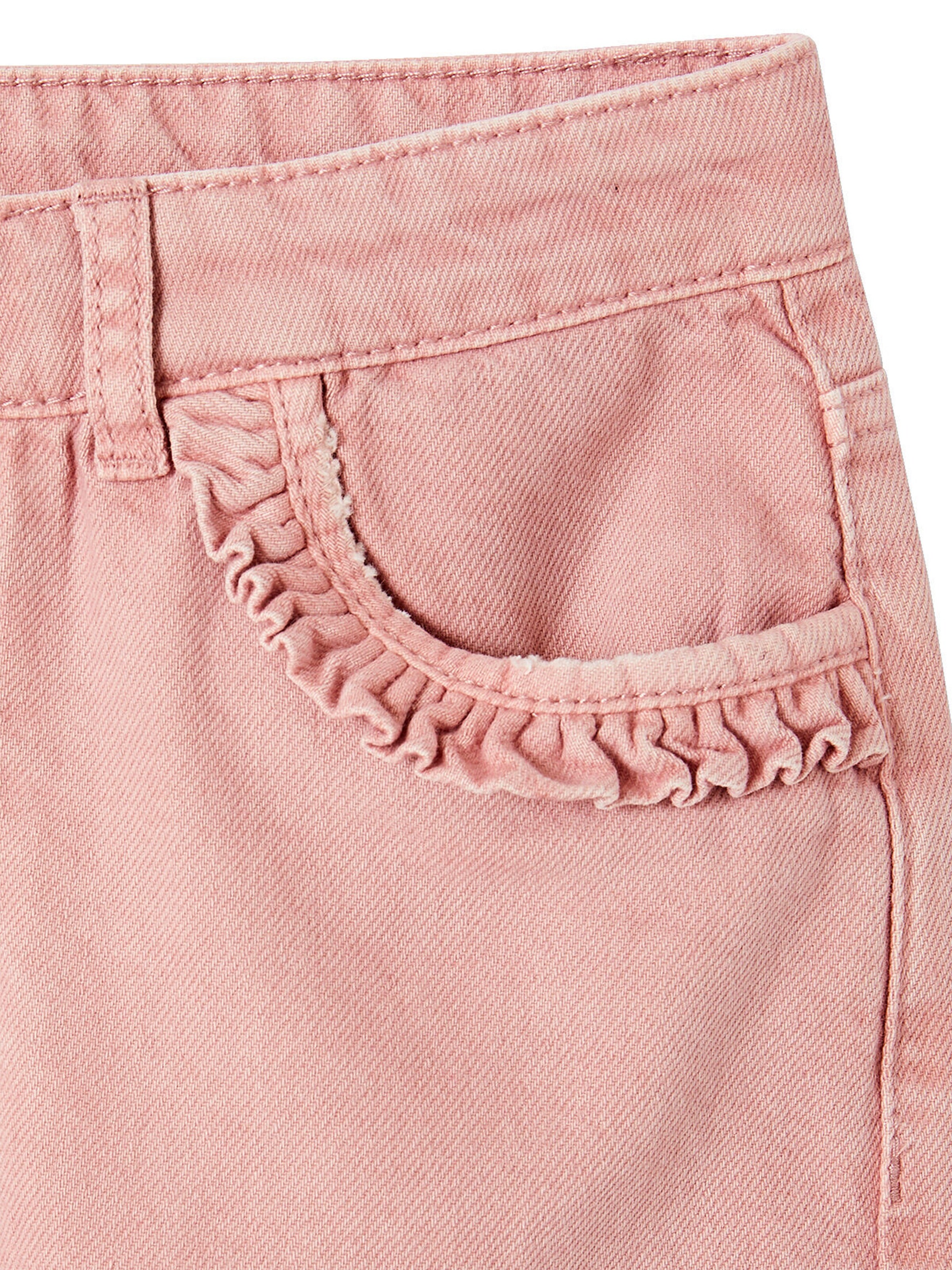 Vertbaudet Gerade Mädchen Hose, Hüftweite REGULAR blush