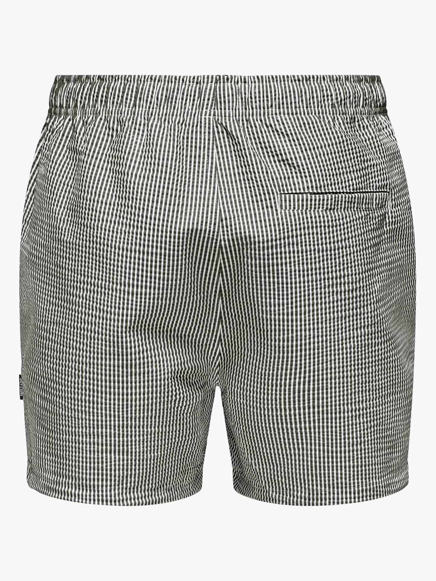 Ted Stripe Seersucker Swim
