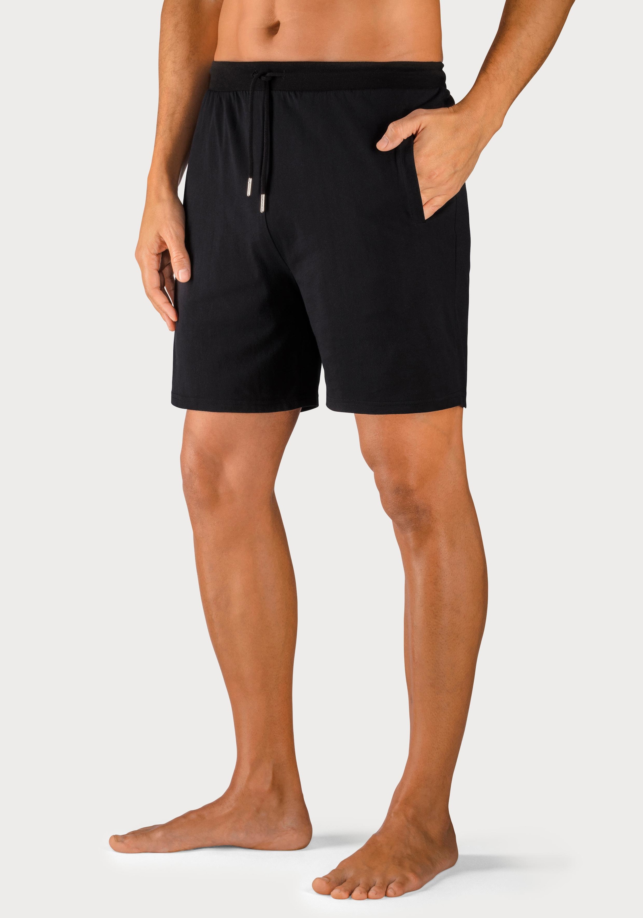 AUTHENTIC LE JOGGER Schlafshorts »kurze Relaxshorts, mit Kordel«  aus reiner Baumwolle
